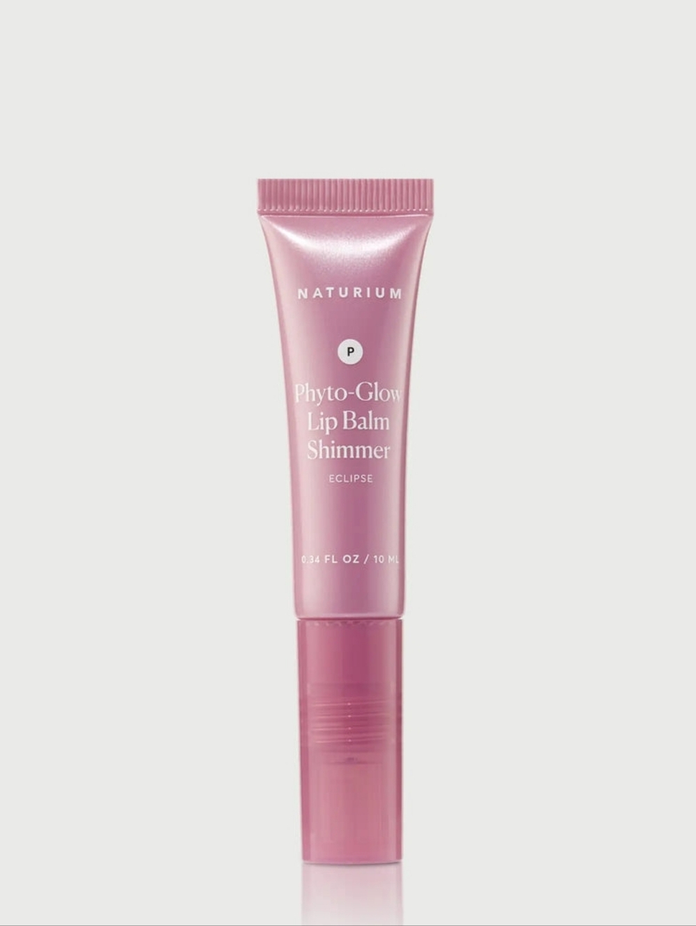 Naturium Phyto-Glow Lip Balm Shimmer In Shade Eclipse Pink Shimmer